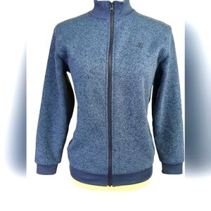 Brooks Brothers Blue Full-Zip Utility Jacket